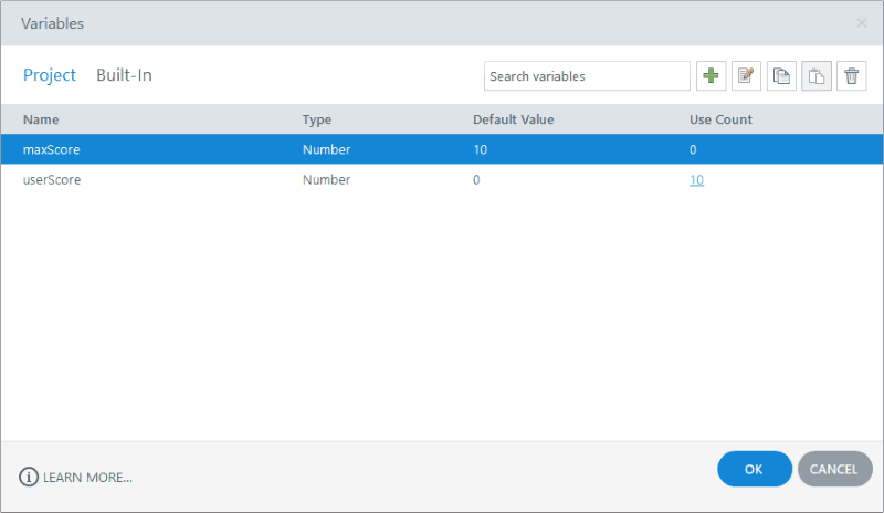 maxScore and userScore variables in Storyline variable manager