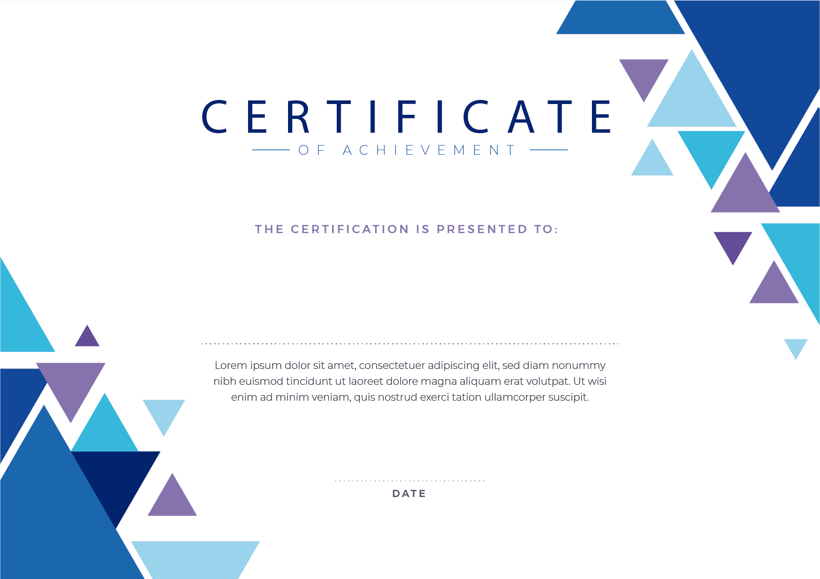 PDF certificate screenshot